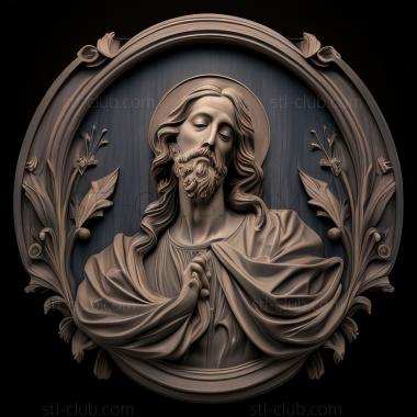 3D model st jesus (STL)